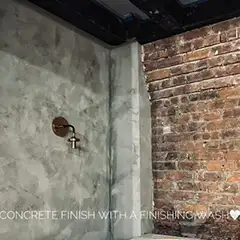 Applicator: Terry Fegan. Product: Marmorino KS (wall).
