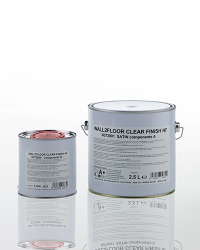 Bi-component polyurethane finish YIELD: 6-7 m2/L (64.5-75.0 sqft/L) in two layers